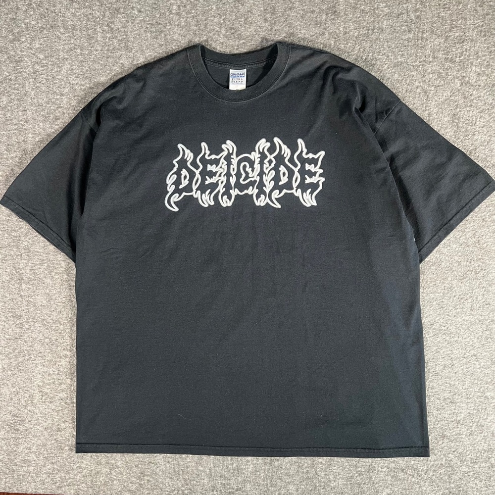 Vtg Deicide 2006 Burning Down the Hometown Florida Tour Death Metal Band Tee 3XL - Picture 2 of 6